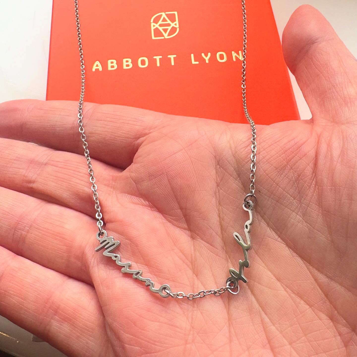 Instagram post by @streets_at_sixteen for Abbott Lyon. Caption reads: ABBOTT LYON 🧡

I have to have my Babies with me....
