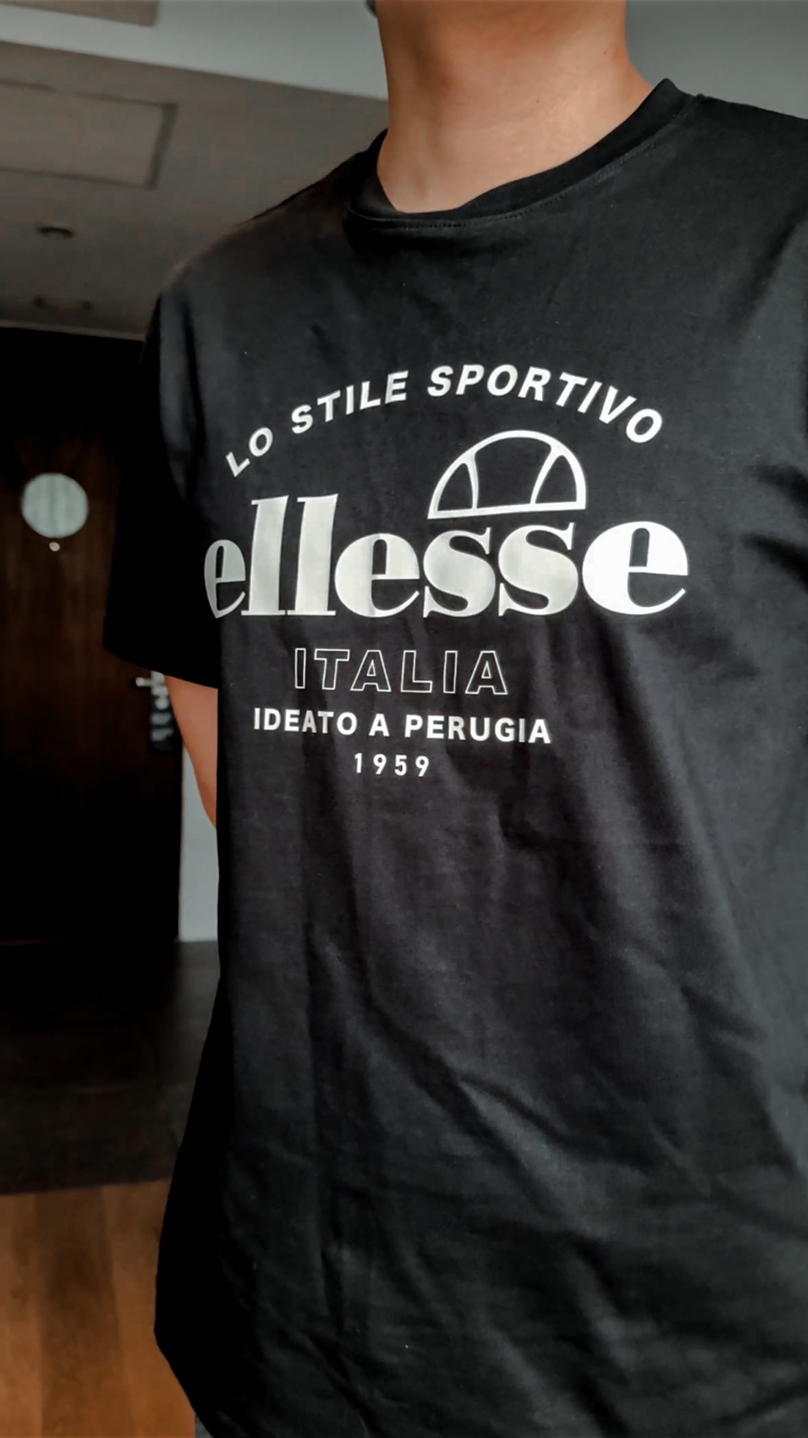 Instagram post by @joshua8896 for ellesse. Caption reads: [...] the weekend and grabbing a coffee....