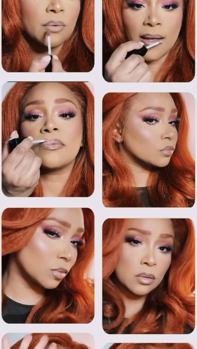 Instagram post by @lyric_sherade for Black Radiance Beauty. Caption reads: [...] goals with every brushstroke with....