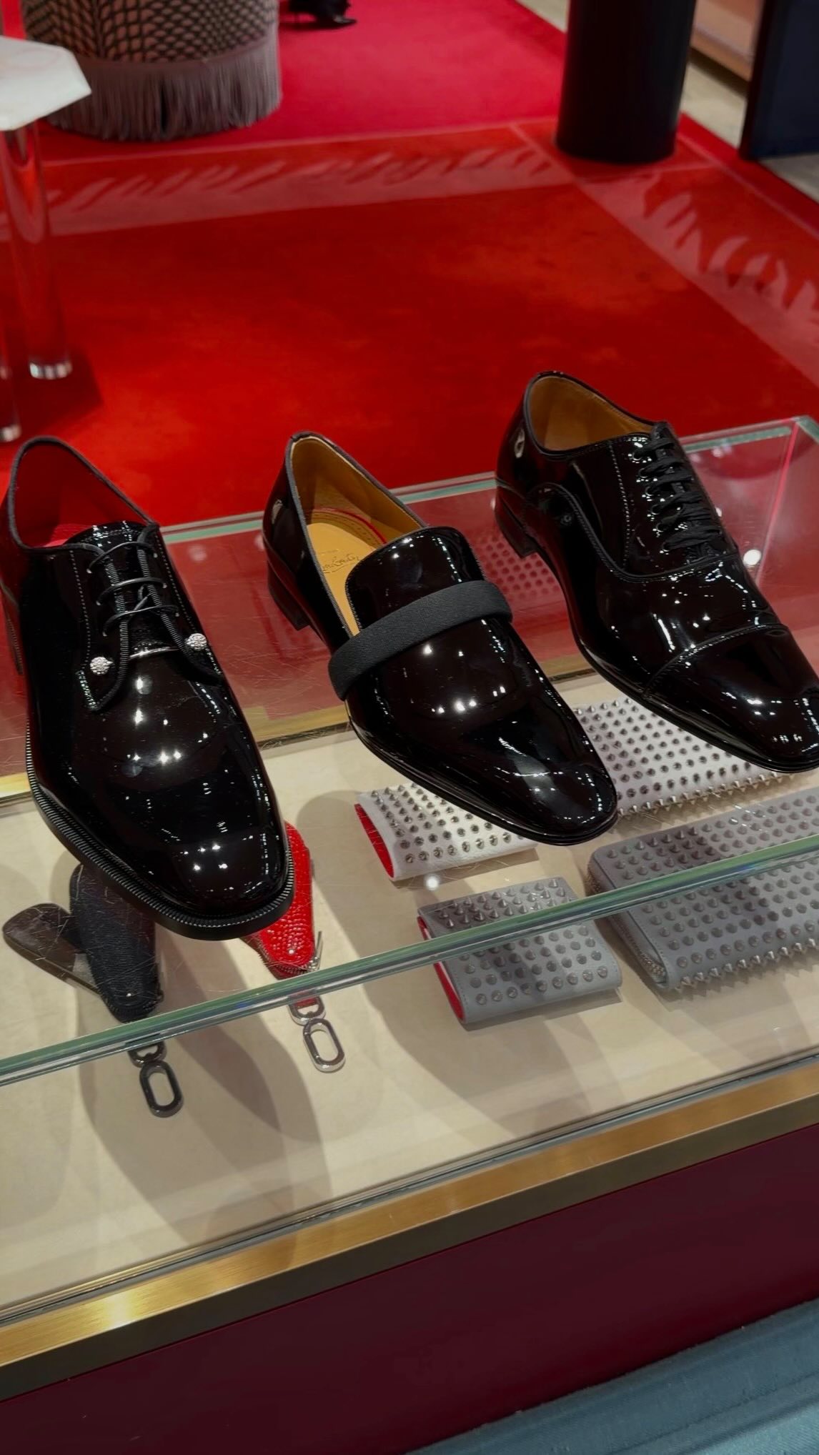 Instagram post by @whoisxuen for Christian Louboutin. Caption reads: is this enough? 😋 @christianlouboutin....