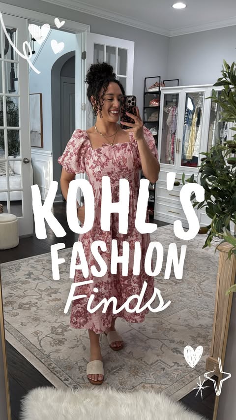 Instagram post by @breanna_alexisb for Kohl's. Caption reads: #KohlsPartner @kohls spring outfits are so good!....
