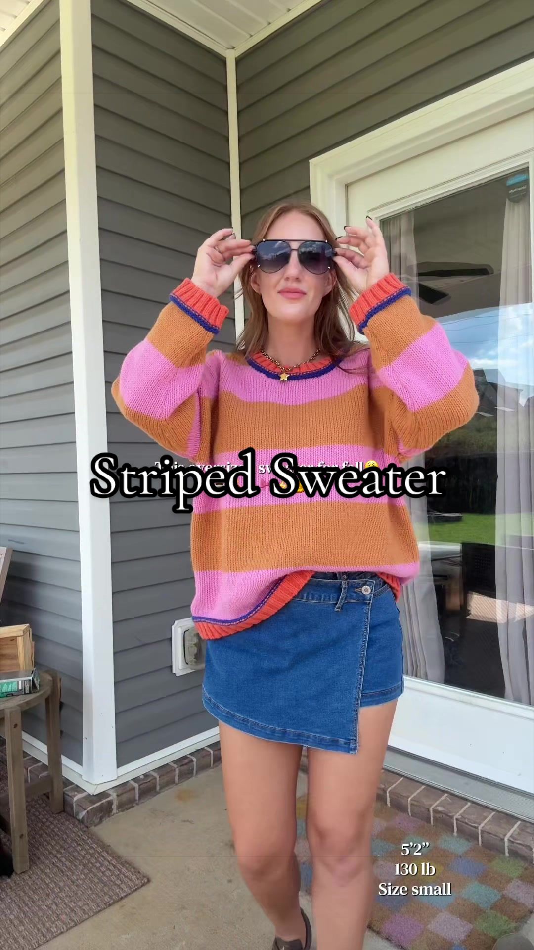 TikTok post by @shelbyover30fashion for Fisoew Fashion. Caption reads: [...] price🎃 Wearing my true size small@Fisoew....