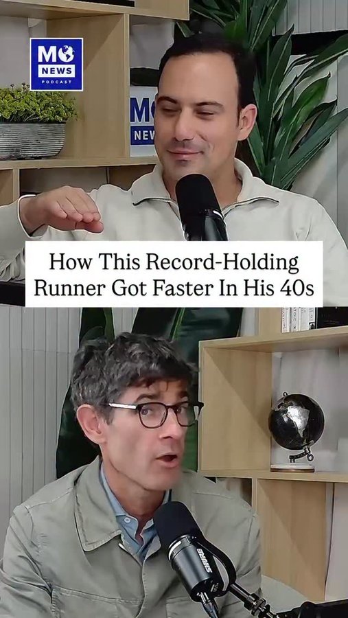 Instagram post by @mosheh for The Atlantic. Caption reads: @TheAtlantic CEO Nick Thompson holds the record....