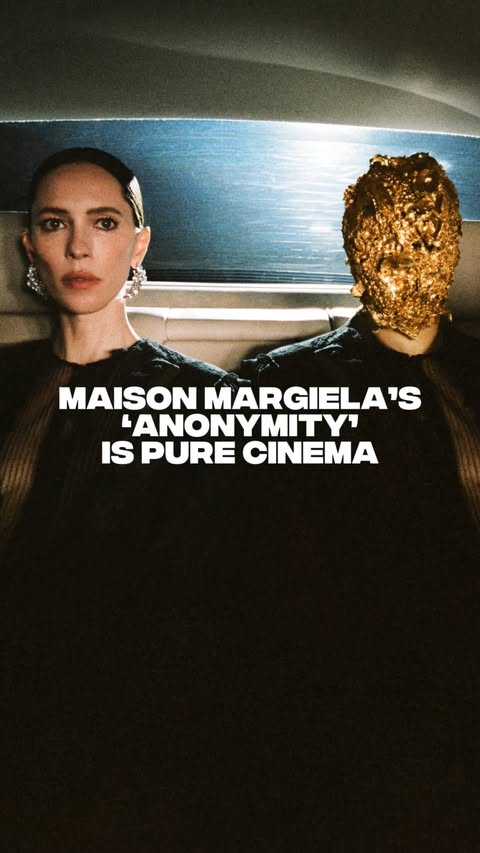 Instagram post by @charisse_kenion for Maison Margiela. Caption reads: AD | Maison Margiela just dropped a new film....