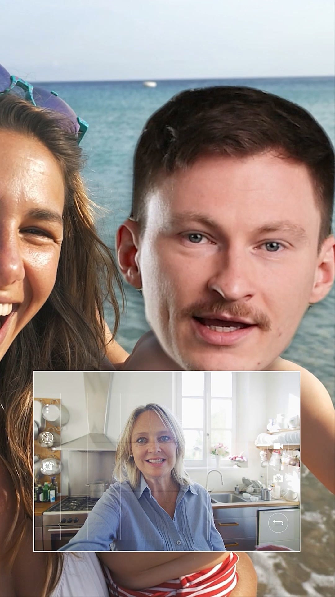 Instagram post by @martin_mikyska for Vodafone. Caption reads: Pokud máš giga internet od Vodafonu tak social....