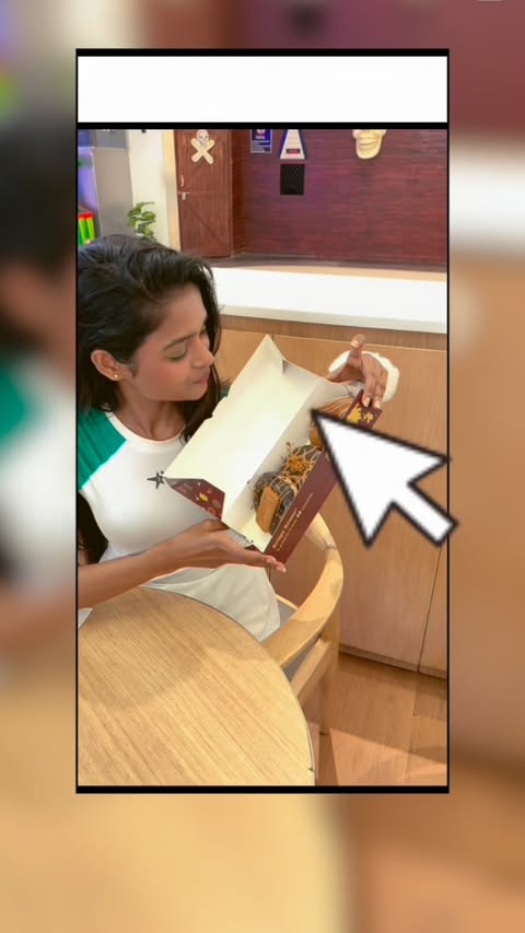 Instagram post by @cosmoholic_simi for Krispy Kreme Doughnuts. Caption reads: Biscoff cravings just got a serious upgrade! 🤎🍩✨....