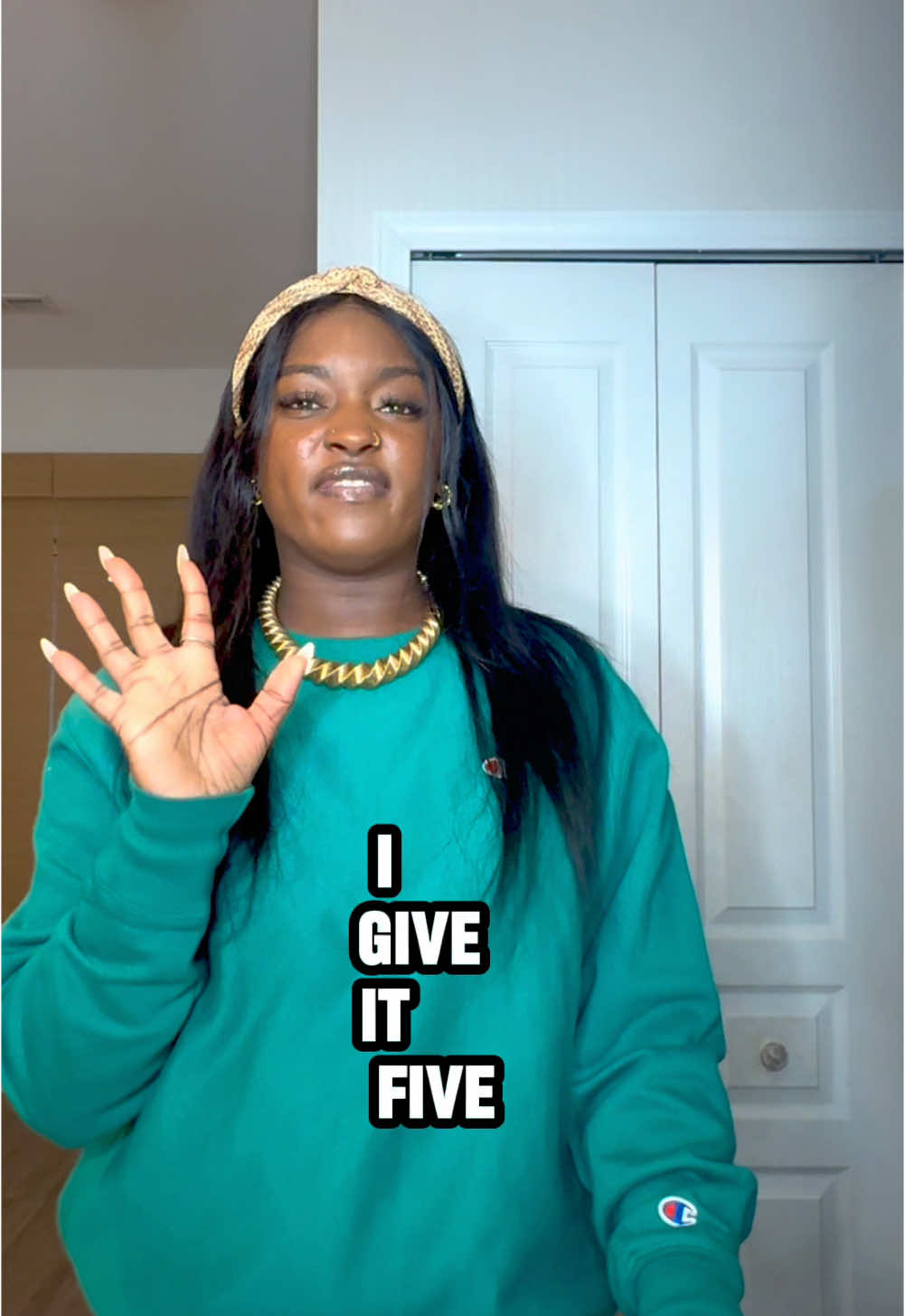 TikTok post by @itsjustourlife for Amara Organic Foods. Caption reads: [...] 🤣🤣  Ariyah don’t play about her @AMARA....