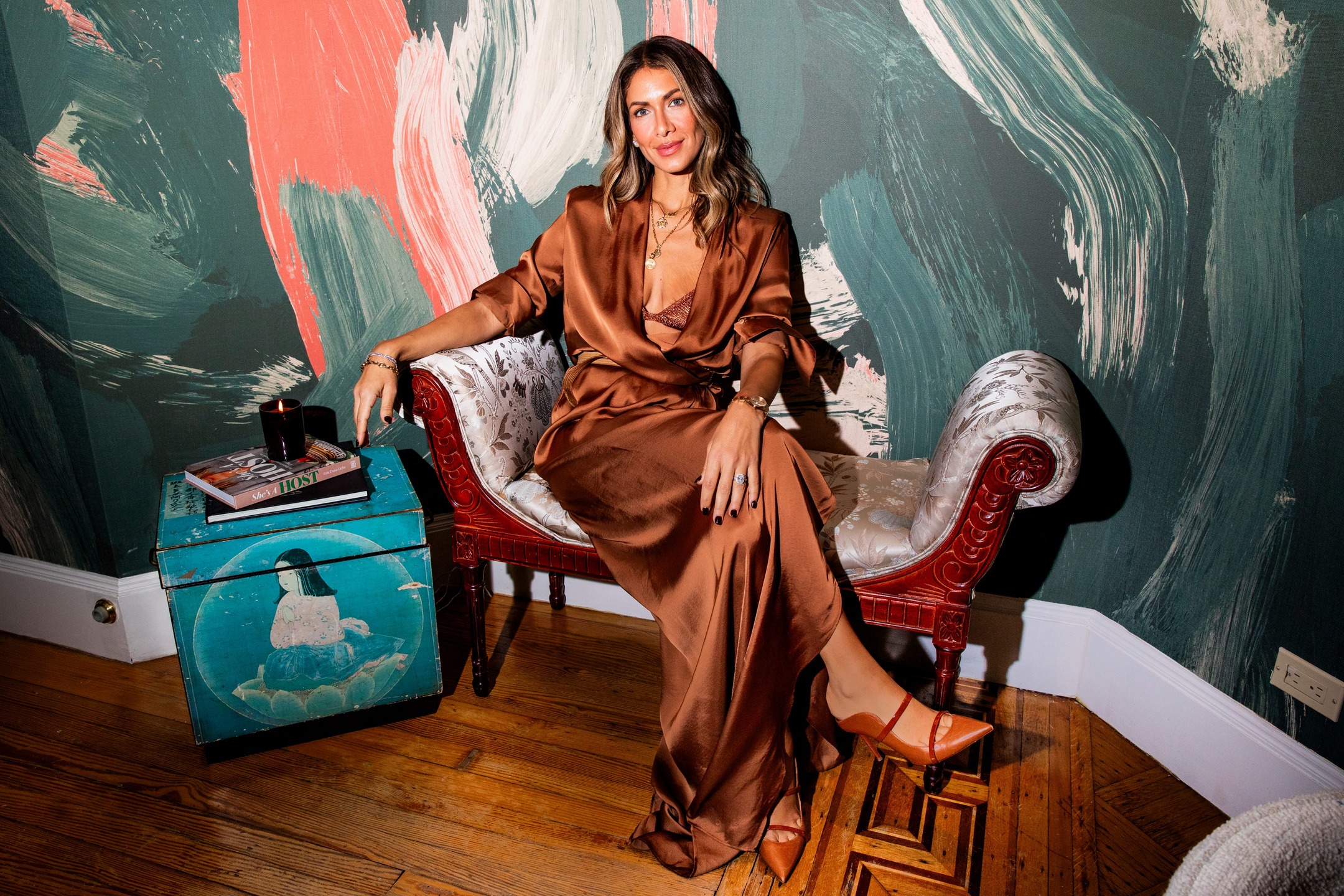 Instagram post by @erindanalichy for Allure. Caption reads: She's a Host... and a beauty gal 😉 From walking....