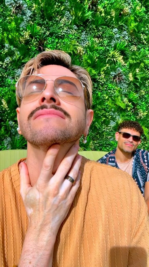 Instagram post by @dannypfriedman for Life Time. Caption reads: [...] rays on the rooftop at the pool at....