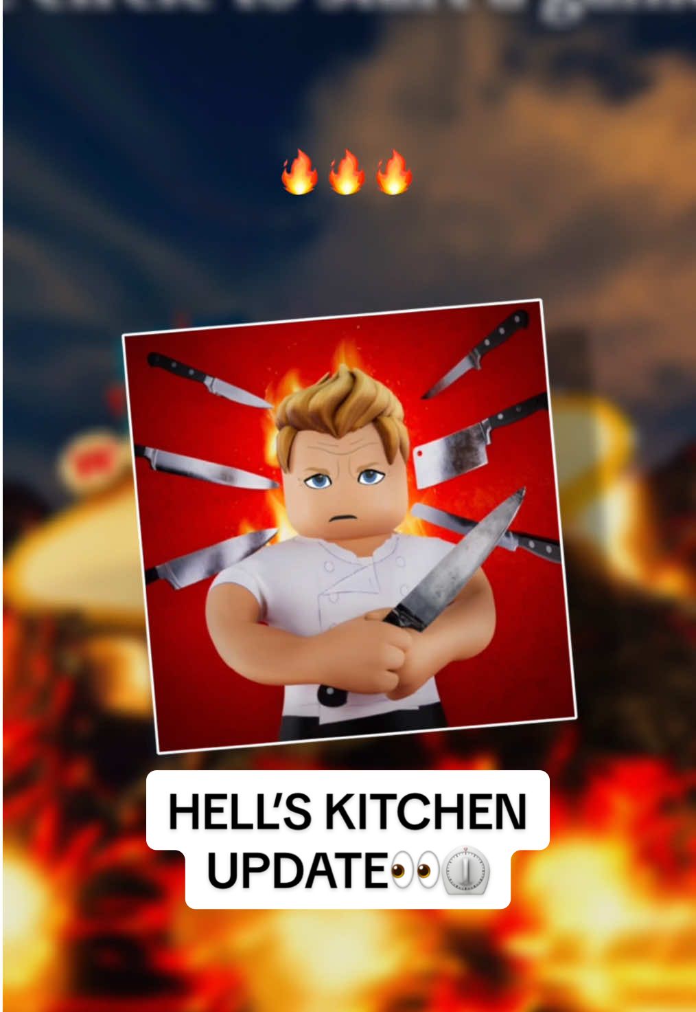 TikTok post by @lilahbloxy for Roblox. Caption reads: [...] IS HERE! Check out the update now👀🔥....