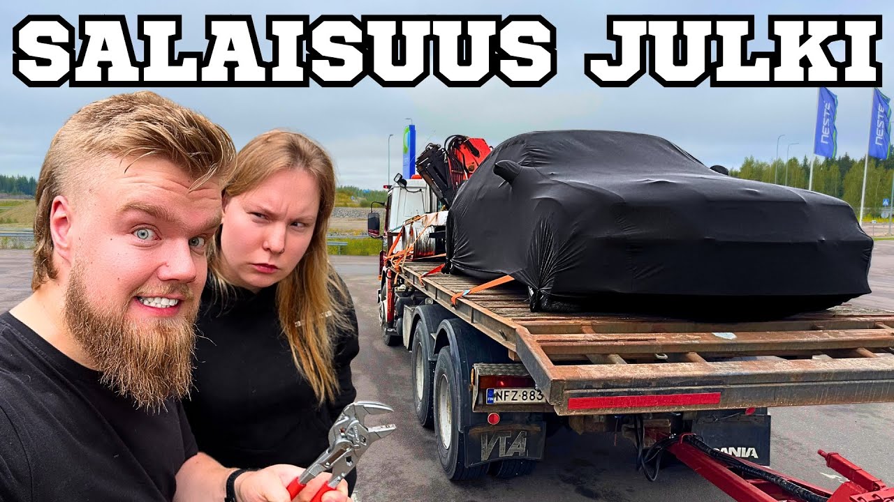 YouTube post by @rebelwerks for carVertical. Caption reads: OSTIN 650HP DRIFTERIN, SCANIA LEVISI HAKUREISSULLE....