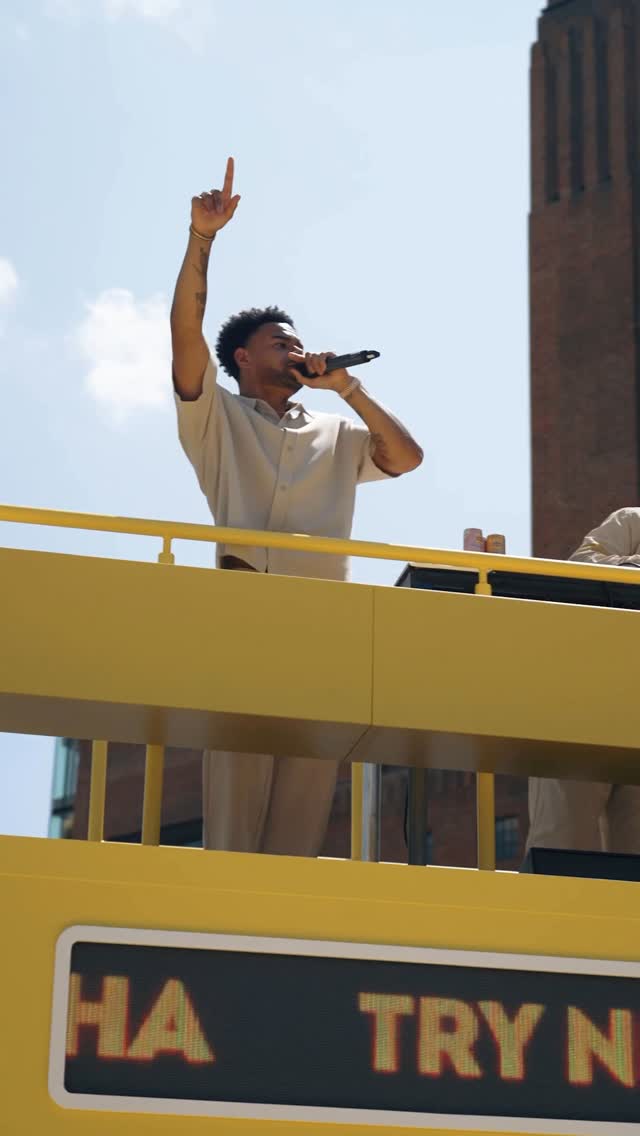 Instagram post by @wes.nelson for Lipton Iced Tea. Caption reads: Loved surprising you all at the @liptonicetea....