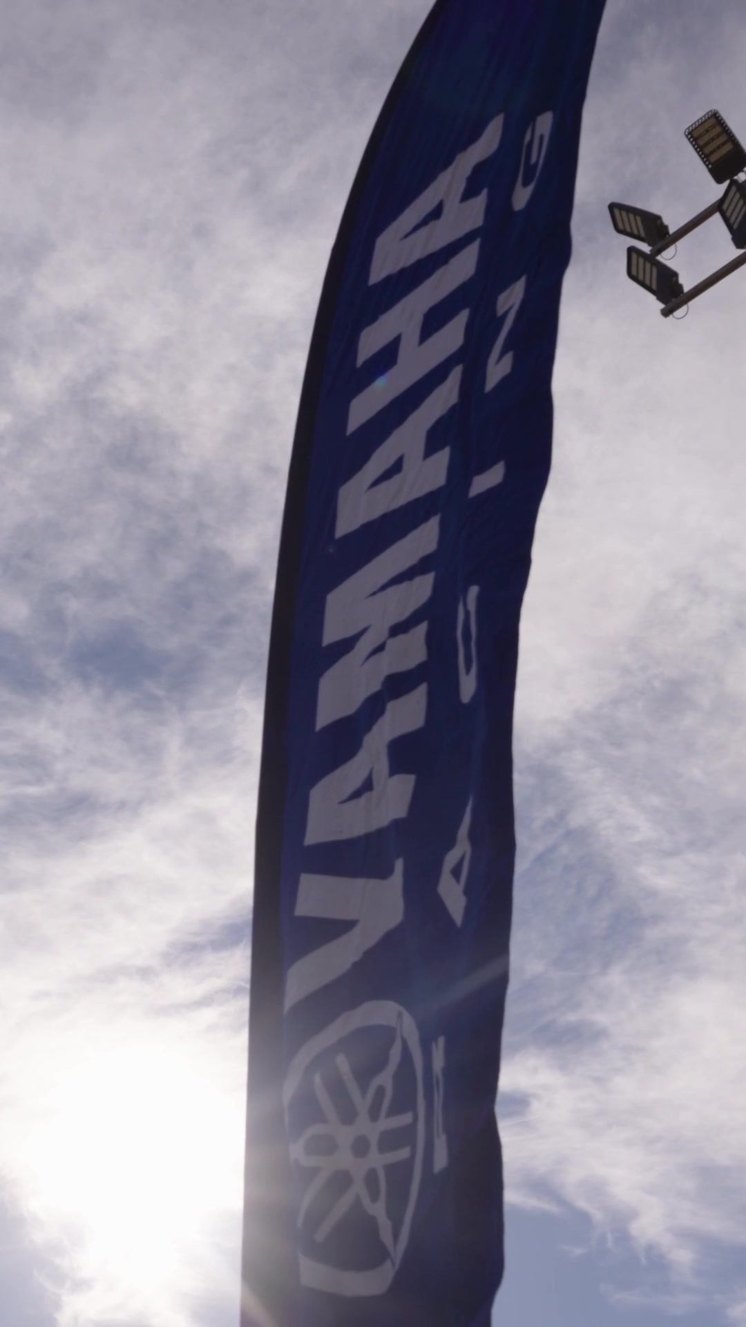 TikTok post by @yamahamotorusa for Yamaha. Caption reads: The Yamaha Outdoor Access Initiative has extended....