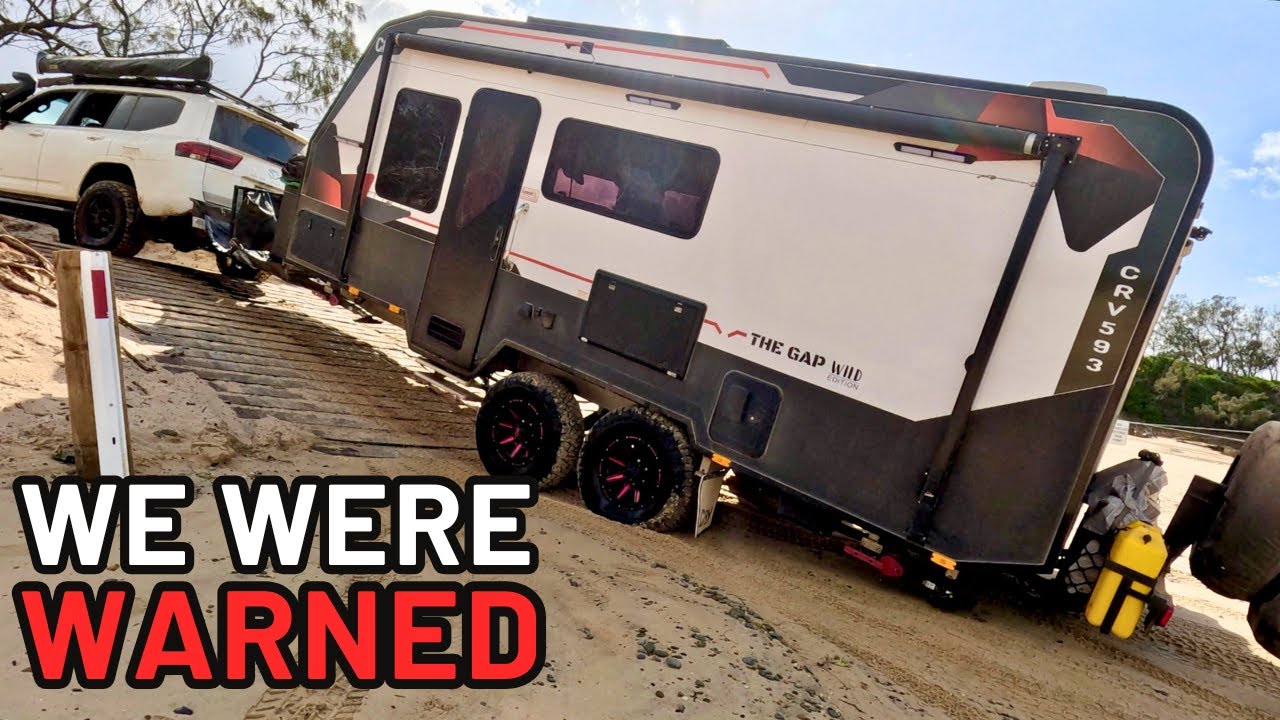 YouTube post by @WildTouring for Tiegear. Caption reads: [...] Beach (Yuraygir NP)
11:11 Tiegear....