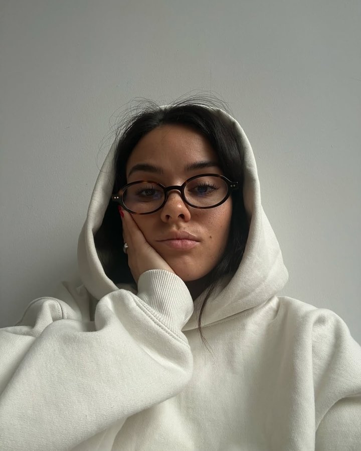 Instagram post by @aliazaita for Elwood Clothing. Caption reads: february I’m still hibernating in my....