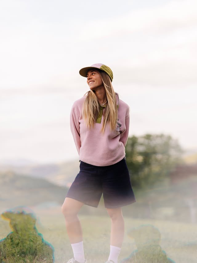 Instagram post by @giorgia.lavina for Columbia Sportswear. Caption reads: Every time I return to the mountains, @columbia_eu....
