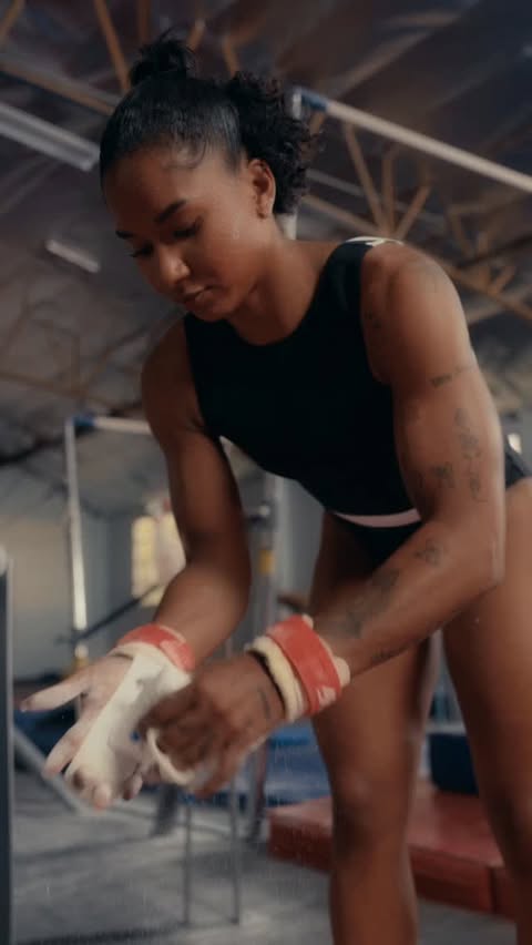 Instagram post by @jordanchiles for TYLENOL. Caption reads: #TylenolPartner Flips? Easy. Bars? Let's work. My....