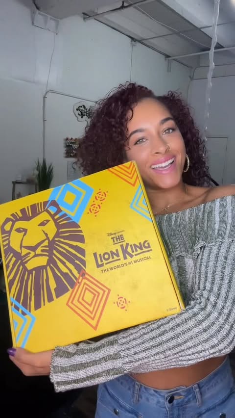 Instagram post by @jazzymonet93 for The Lion King - Musical. Caption reads: ATTENTION 🚨 The Lion King is coming to Seattle....
