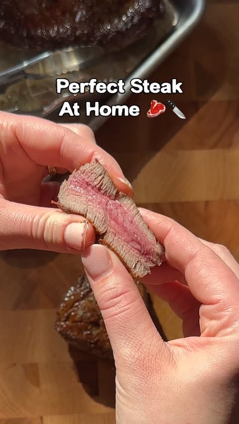 Instagram post by @hayherridge for ButcherBox. Caption reads: It’s 2026, the year you learn to master steak at....