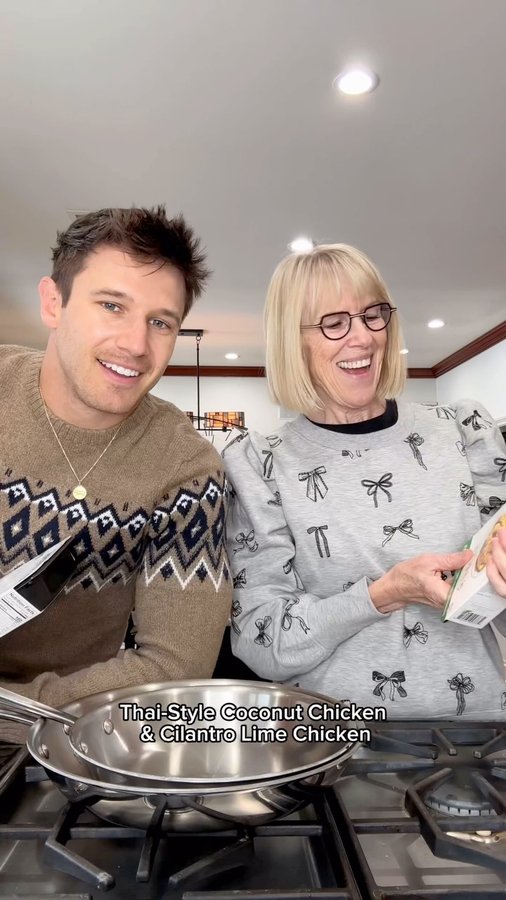 Instagram post by @sam.cushing for Kevins Natural Foods. Caption reads: #AD My mom and I hacked lunch today with the help....