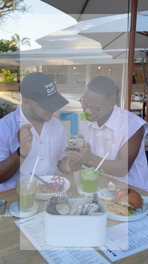 Instagram post by @paballo.leso for Telkom SA. Caption reads: Outside with my friend, and it’s always, “Who’s....