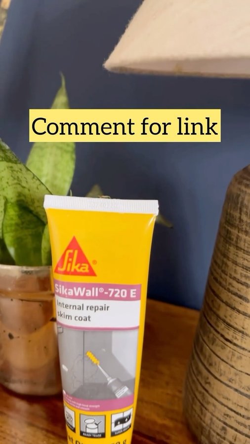 Instagram post by @decorwithvarsha_ for The Pianosa Project. Caption reads: Hide ur wall defects in just 143/- comment for....