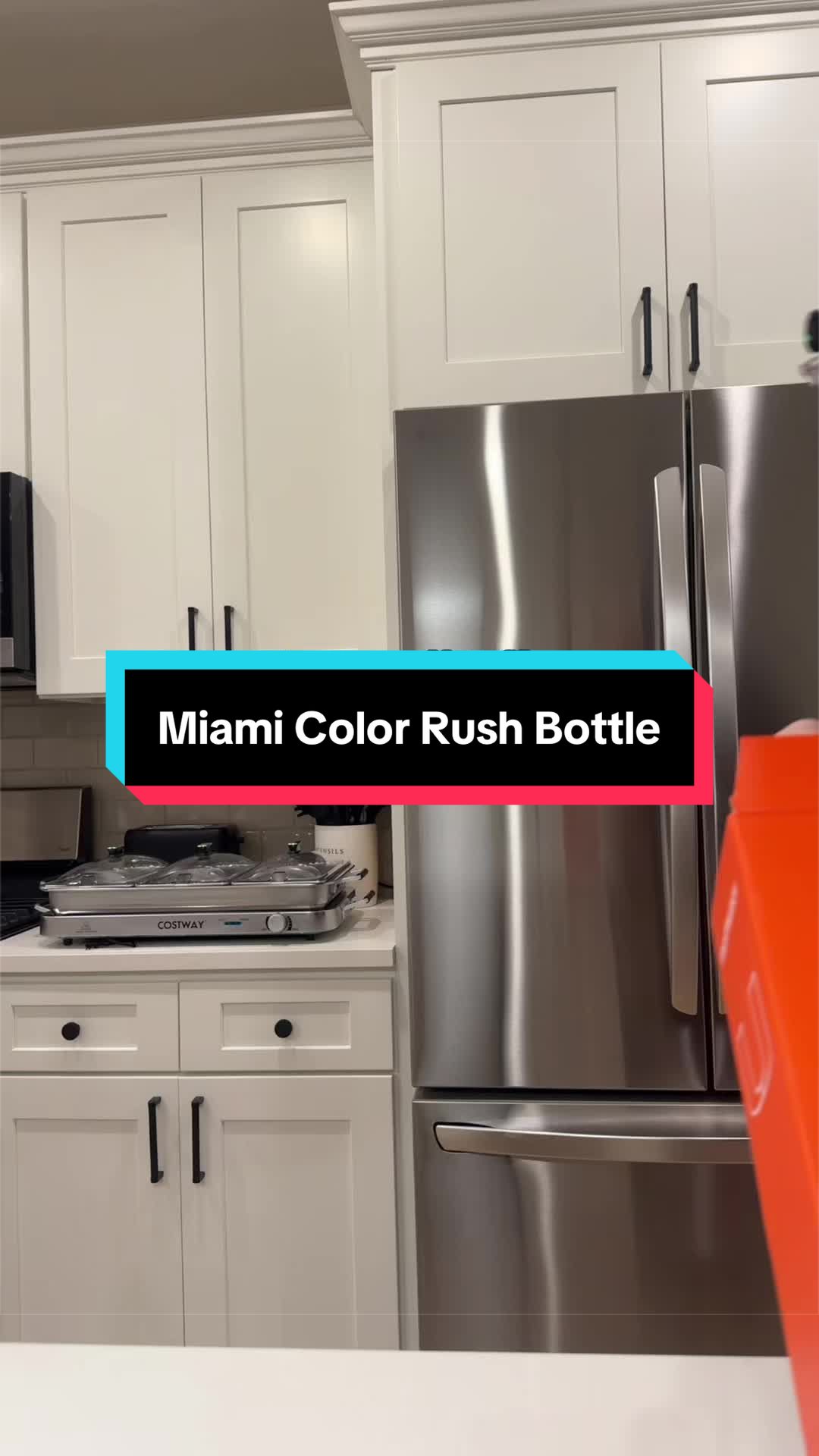 TikTok post by @hustlepapapaul for FrostBuddy. Caption reads: It’s all about the “U”!! Miami gets a Color Rush....