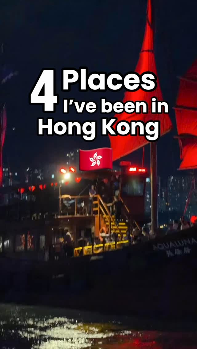 Instagram post by @moseswck for Discover Hong Kong. Caption reads: Visited this city for the 3rd time, and starting....