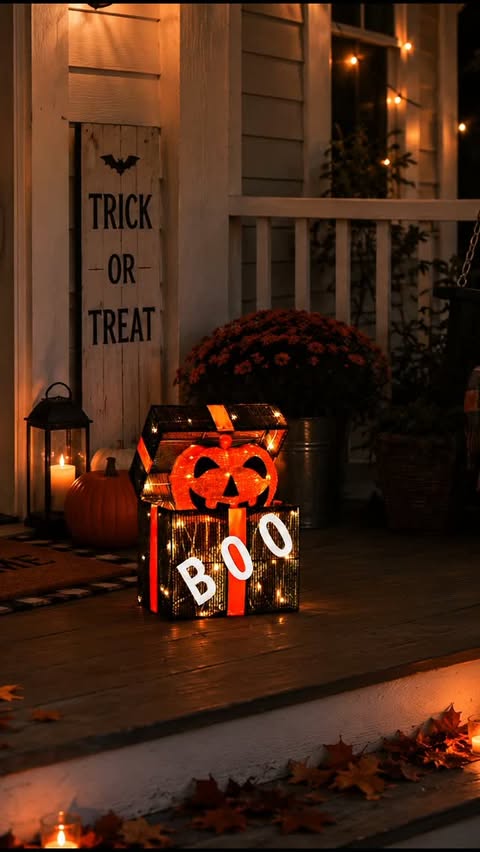 Instagram post by @yessy_reviews for Wayfair. Caption reads: Get ready for Halloween With Wayfair! - Black....