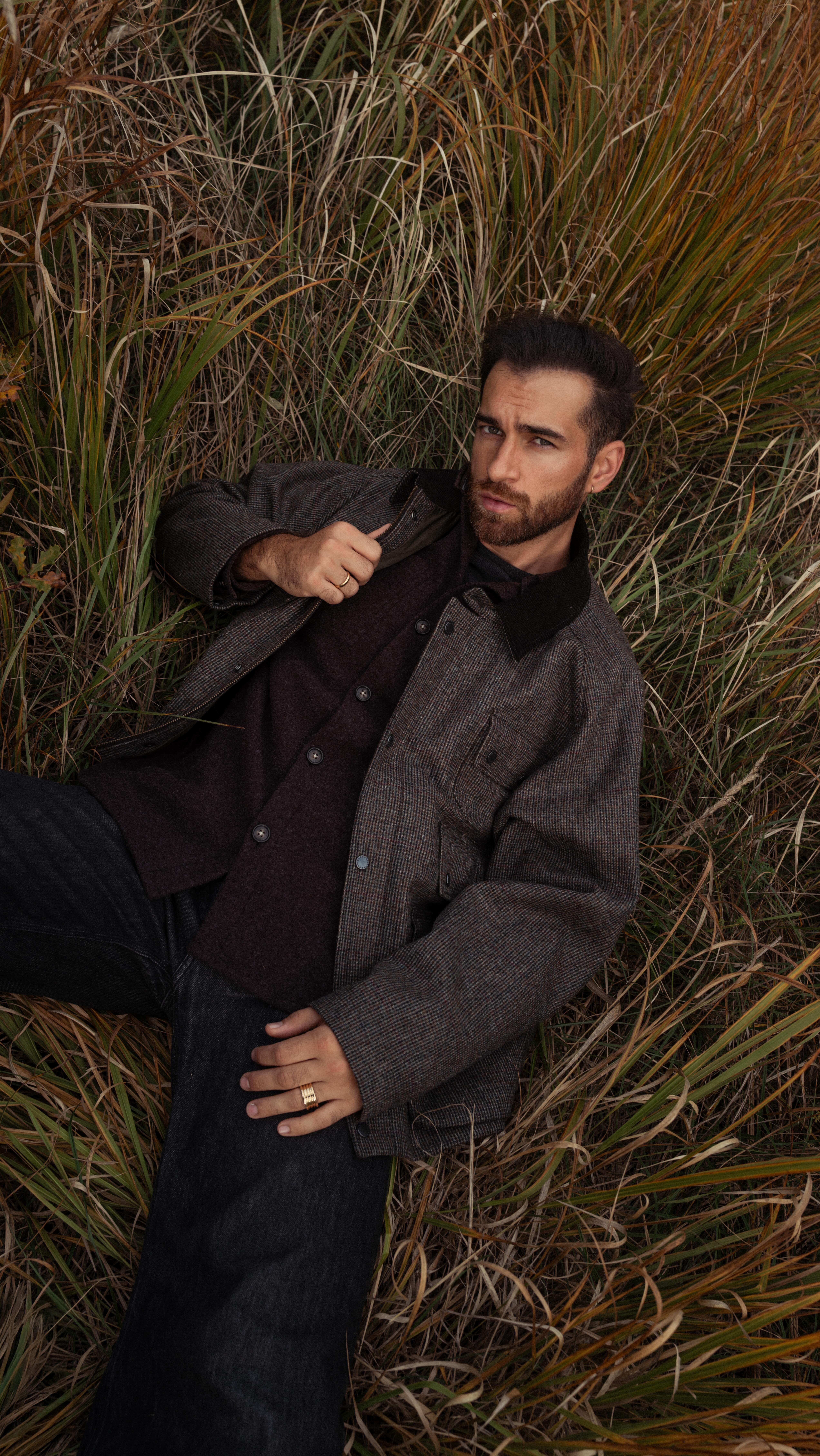 Instagram post by @danieltonijais for Barbour. Caption reads: Anzeige// Wearing the new Modern Heritage....