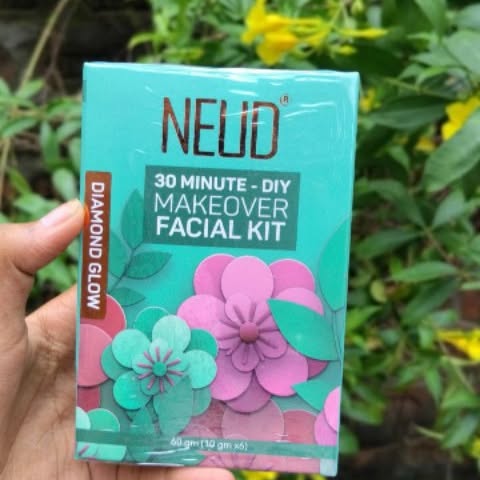 Instagram post by @riya.dekaa2 for Nykaa Fashion. Caption reads: Tried the most amazing NEUD 6-Step DIY
Makeover....