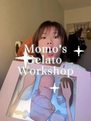 TikTok post by @xyuii.24 for Momo’s Workshop. Caption reads: [...] “W03” code: “XYUII15” for $$% off👀....