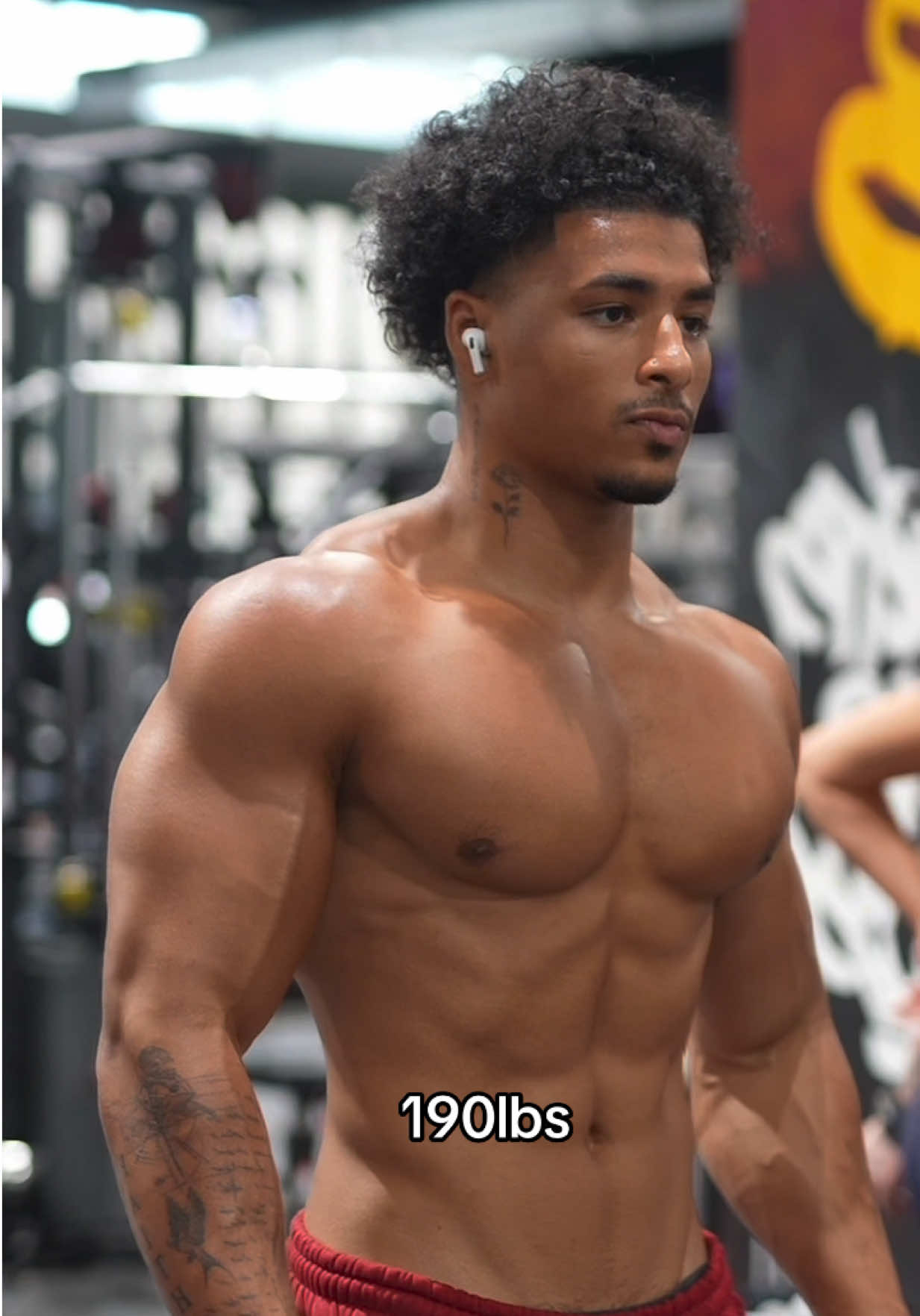 TikTok post by @jeremiahtwharton for Merachfit. Caption reads: Most effective way to grow muscle, the @merachfit....