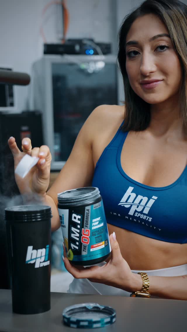 Instagram post by @loreslight for BPI Sports. Caption reads: Strong isn’t a look, it’s a mindset.

#BPISports....