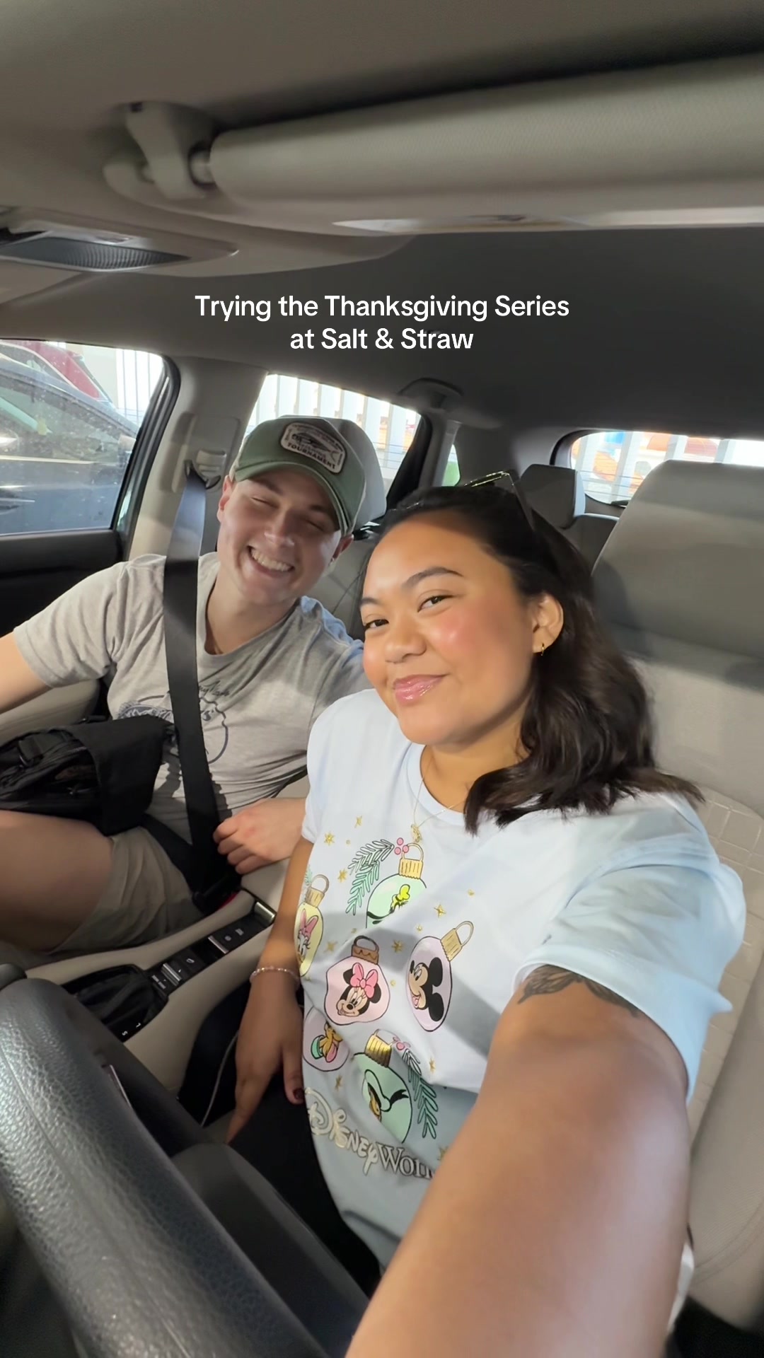 TikTok post by @julianne.gabriel for Salt & Straw. Caption reads: #saltandstrawnovember @Salt & Straw big fan of the....