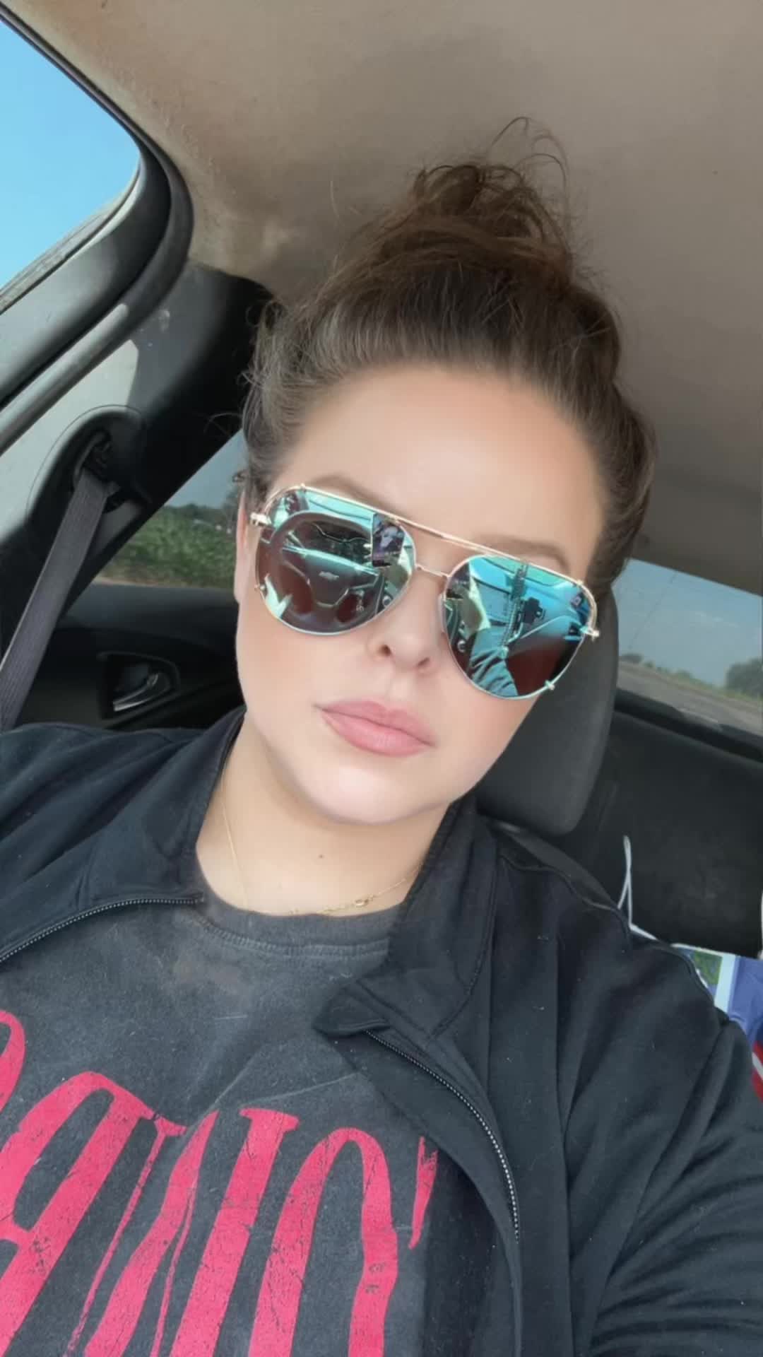 TikTok post by @laurenlala00 for Dax Eyewear. Caption reads: Obsessed with these shades!! @Dax Eyewear if you....
