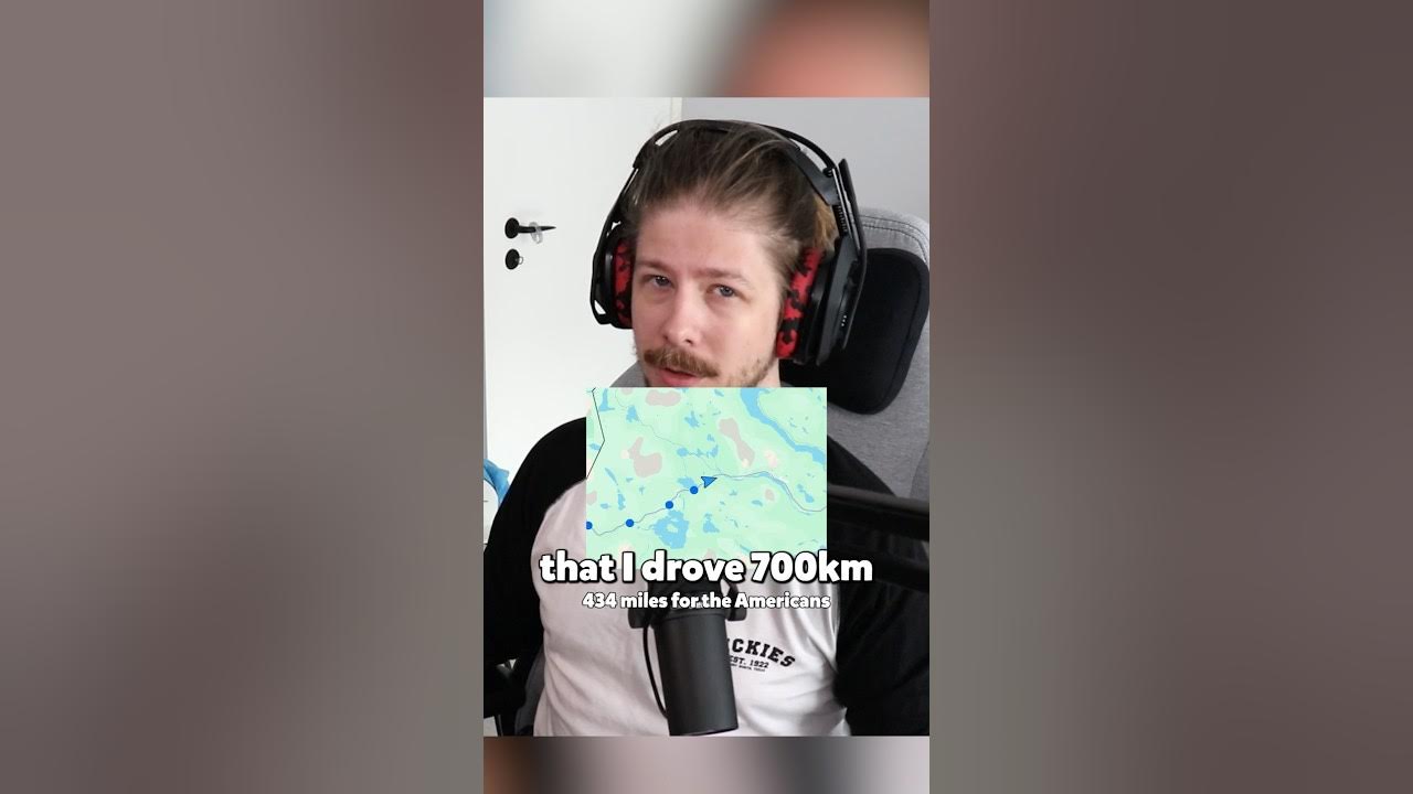 YouTube post by @GirtaniaGaming for Blacklyte. Caption reads: I Drove 700KM To Get THE BEST Chair On The Market!....