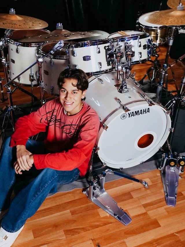 Instagram post by @alex_ranaldo_drummer for Yamaha. Caption reads: We’re proud to welcome Alessandro Ranaldo as a new....