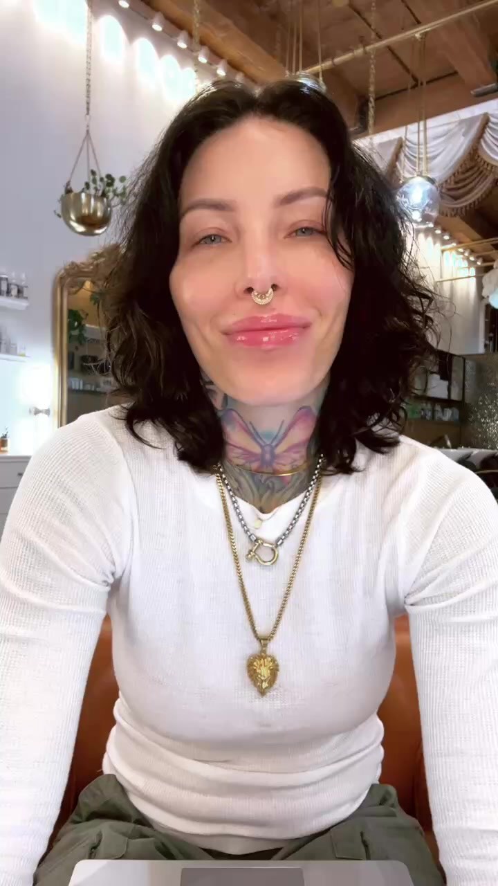 Instagram post by @presleypoe for American Salon. Caption reads: Controversial topics and heart lead business....