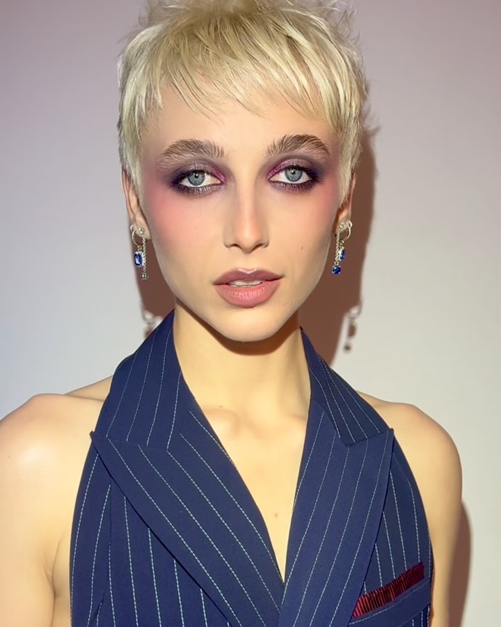 Instagram post by @lilly_keys for Herbivore. Caption reads: [...] skin-prep step for radiant, flawless....