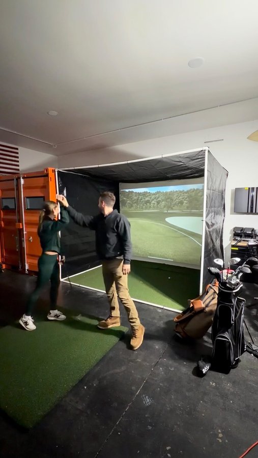 Instagram post by @dadsocial for Rapsodo. Caption reads: [...] with how it turned out! Check out....