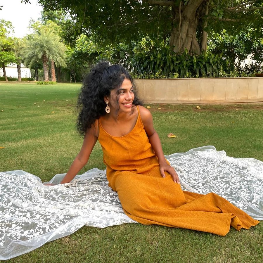 Instagram post by @gaya3ajith for Ogilvy. Caption reads: Captured these shots during the outfit trials for....