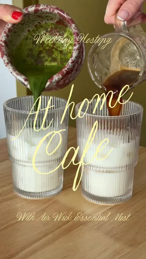 Instagram post by @judymariegartner for Air Wick US. Caption reads: weekday hosting made cozier with @airwickus....