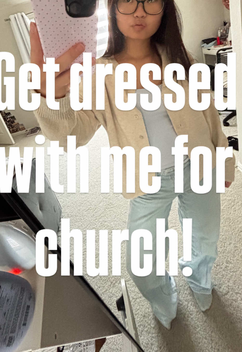 TikTok post by @elianay.c for Automet. Caption reads: [...] fall is coming #gdwm #churchfit #ootd....