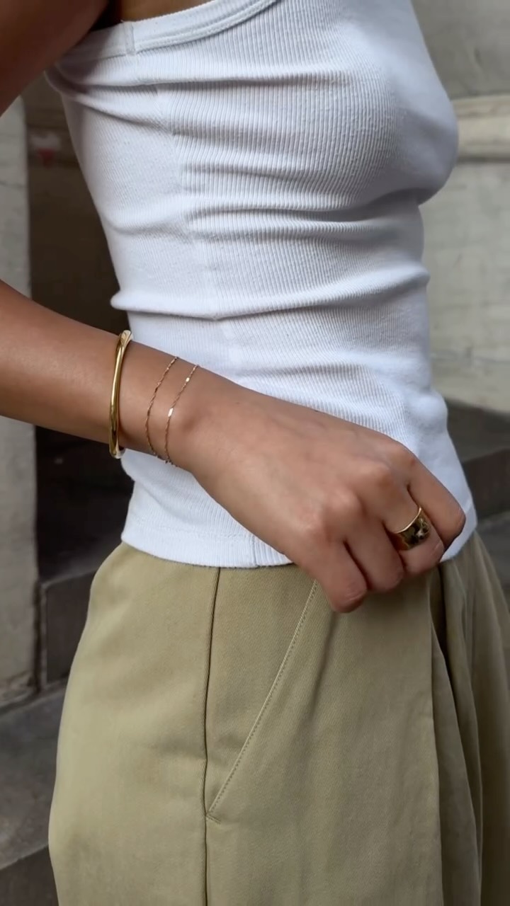 Instagram post by @parkedonbliss for Monica Vinader. Caption reads: Monica Vinader’s gift guides are here, and these....