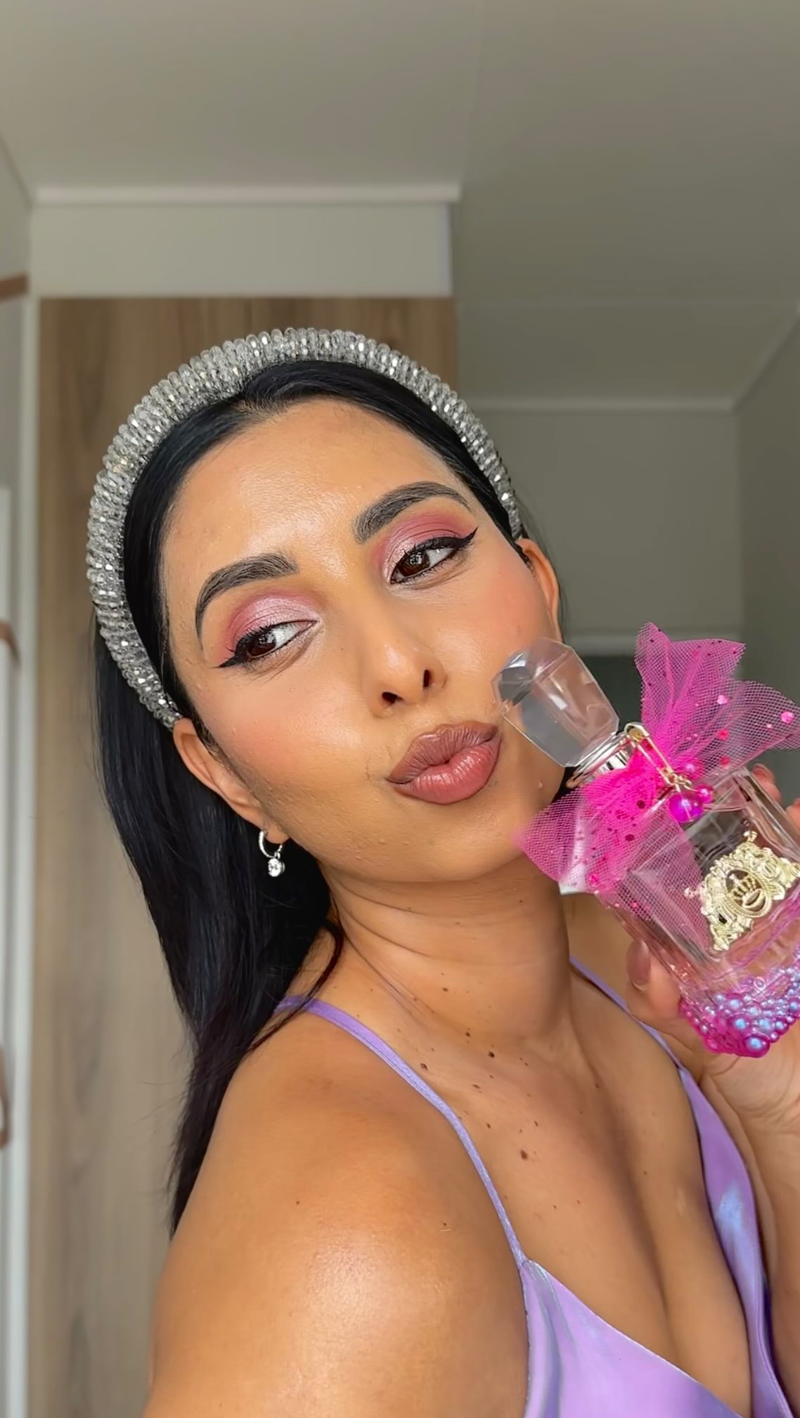 Instagram post by @sash_lives_life for Juicy Couture. Caption reads: For every glam girlie, there’s a Viva La Juicy....