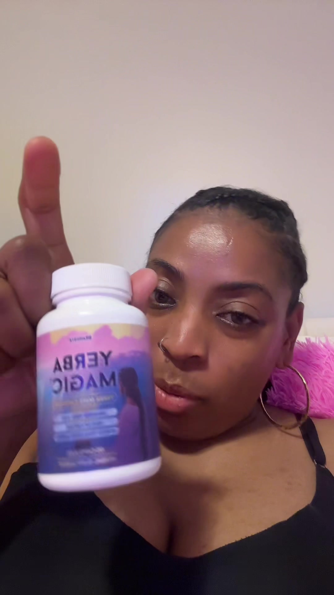 TikTok post by @poochielvz for Brainista. Caption reads: [...] #CleanSupplements #5in1Blend....