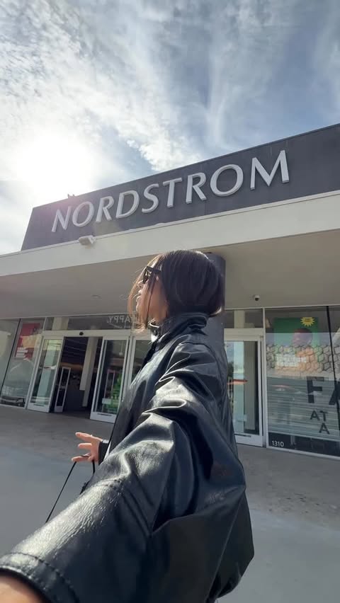 Instagram post by @by.ivanaramirezm for Nordstrom Rack. Caption reads: Holiday shopping made easy thanks to....