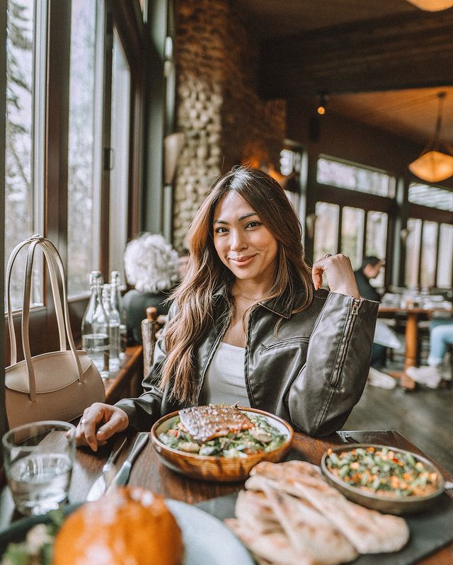 Instagram post by @cherrielynn for Tourism Calgary. Caption reads: [...] offer diverse food options, then....