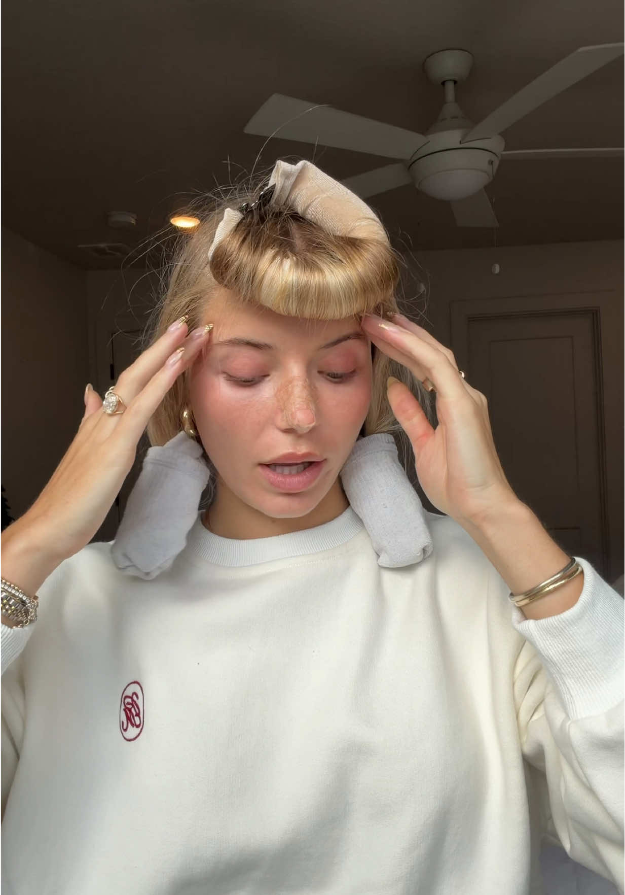 TikTok post by @oliviadaytonn for Moroccanoil. Caption reads: Wait is this better than the original?!....